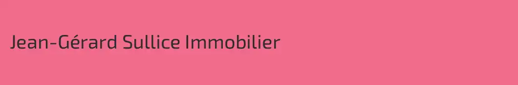 Jean-Gérard Sullice Immobilier